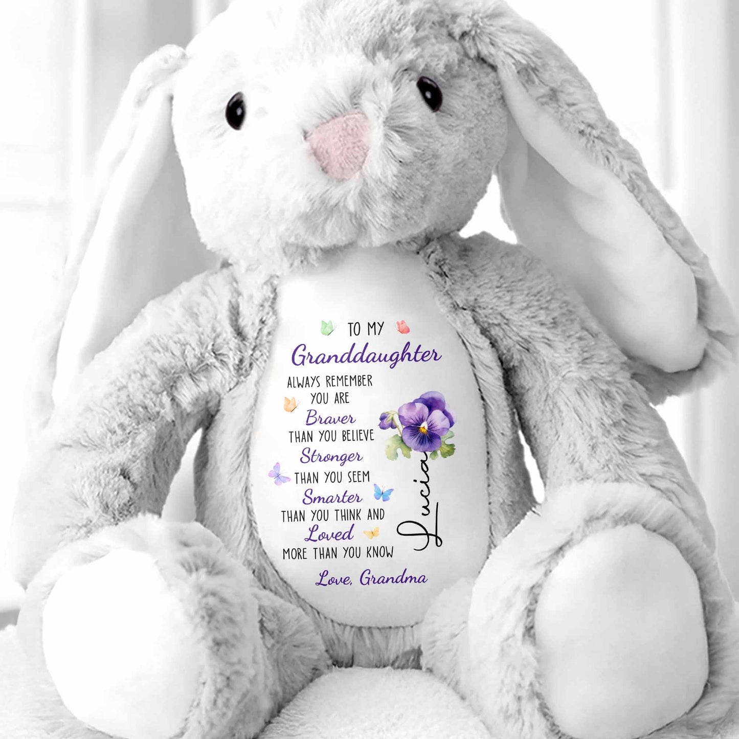 To My Granddaughter, Always Remember, Flowers