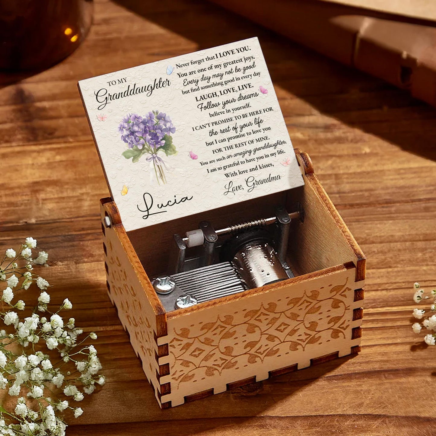 Never Forget That I Love You, Flowers And Butterflies