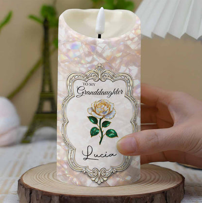 To My Granddaughter Once Upon A Time Flower And Butterfly