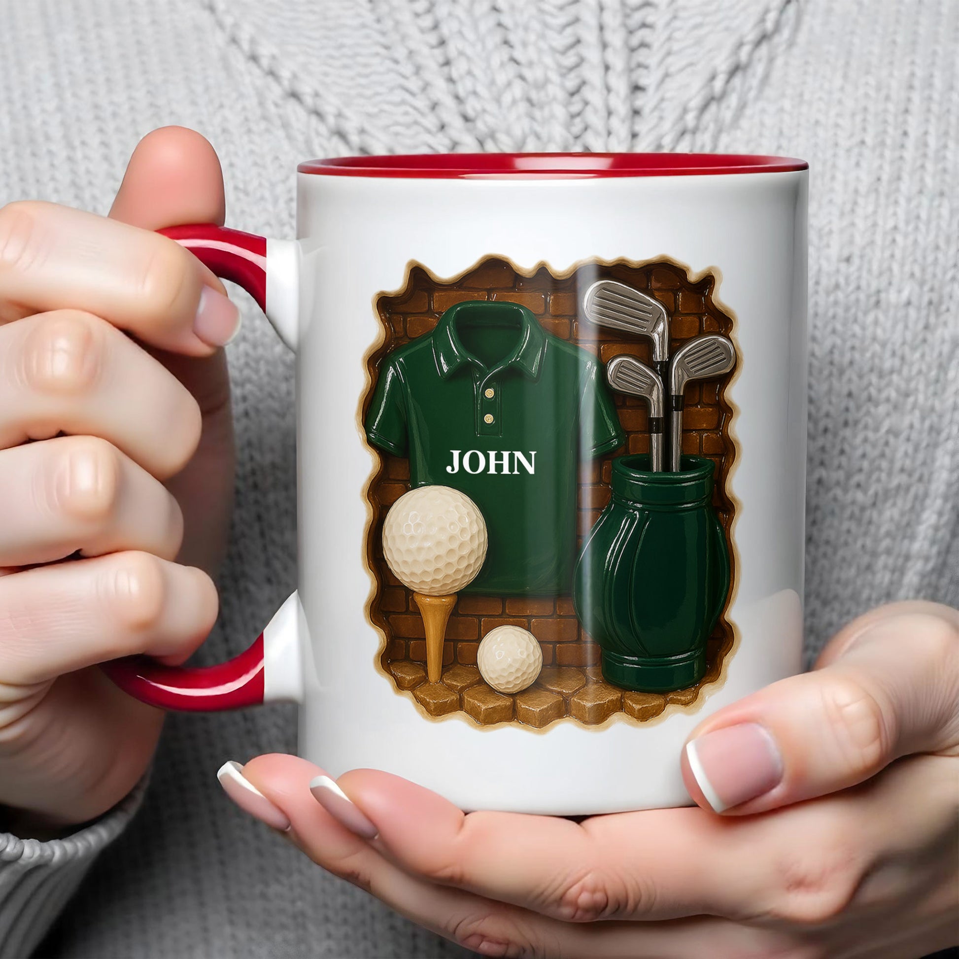 Perfect Gift For Golf Lovers With Shirt, Clubs, And Balls