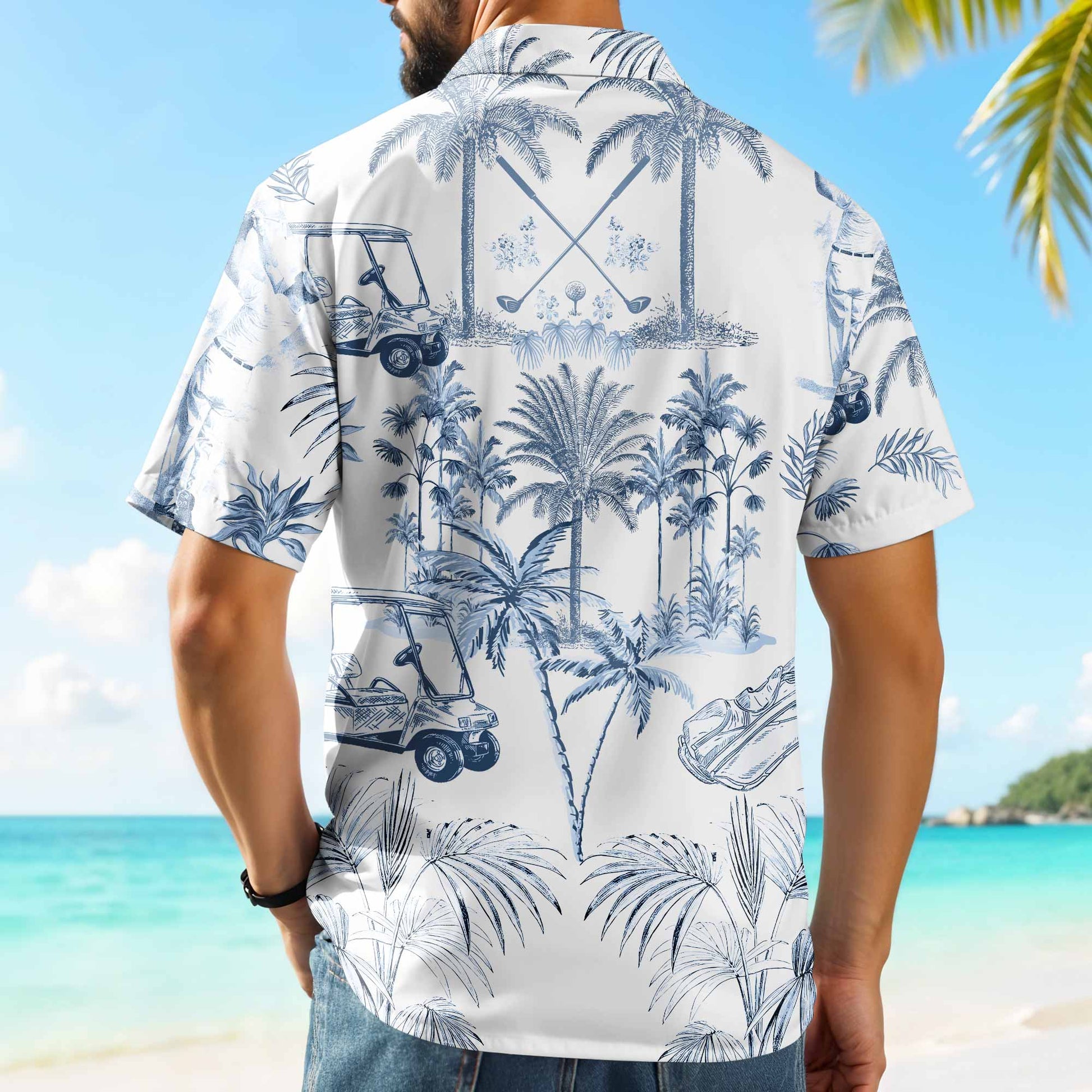 Explore Tropical Dreams With Palms And Golf