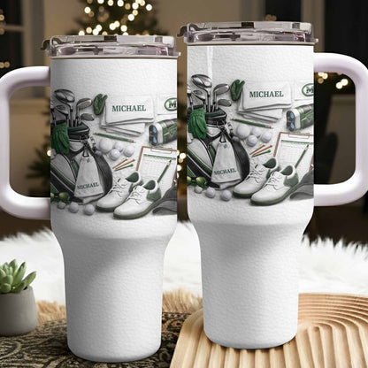 Perfect For The Ultimate Golf Fan, Golf Clubs And Balls