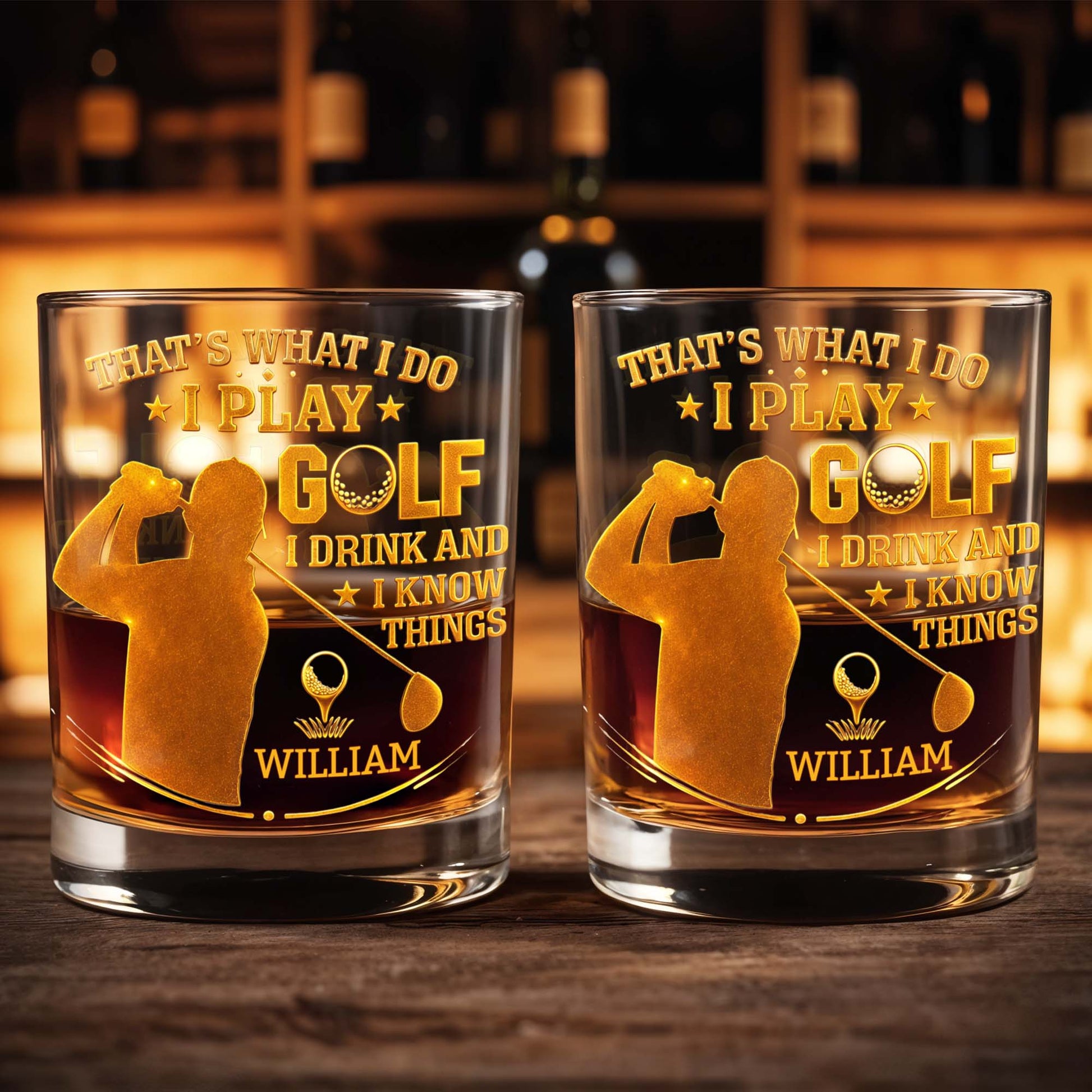 That's What I Do I Play Golf I Drink And I Know Things