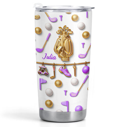 Celebrate Your Love For Golf With This Personalized Tumbler
