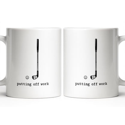 Putting Off Work Golf Club and Ball Design
