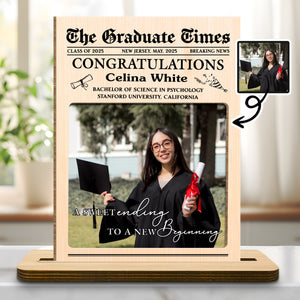 A Sweet Ending To A New Beginning With Graduate Cap And Diploma