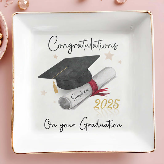 Congratulations On Your Graduation, Graduation Cap and Diploma