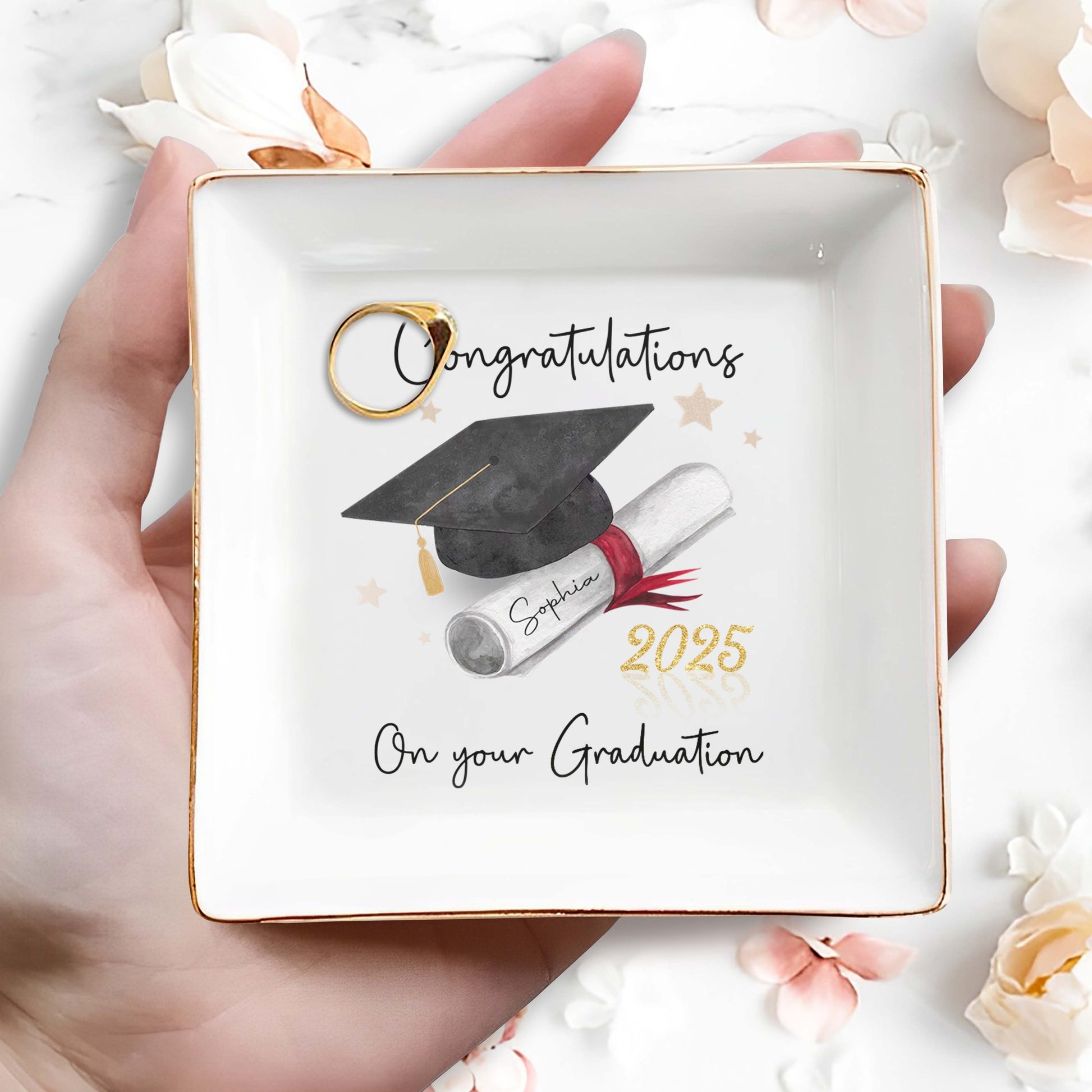 Congratulations On Your Graduation, Graduation Cap and Diploma