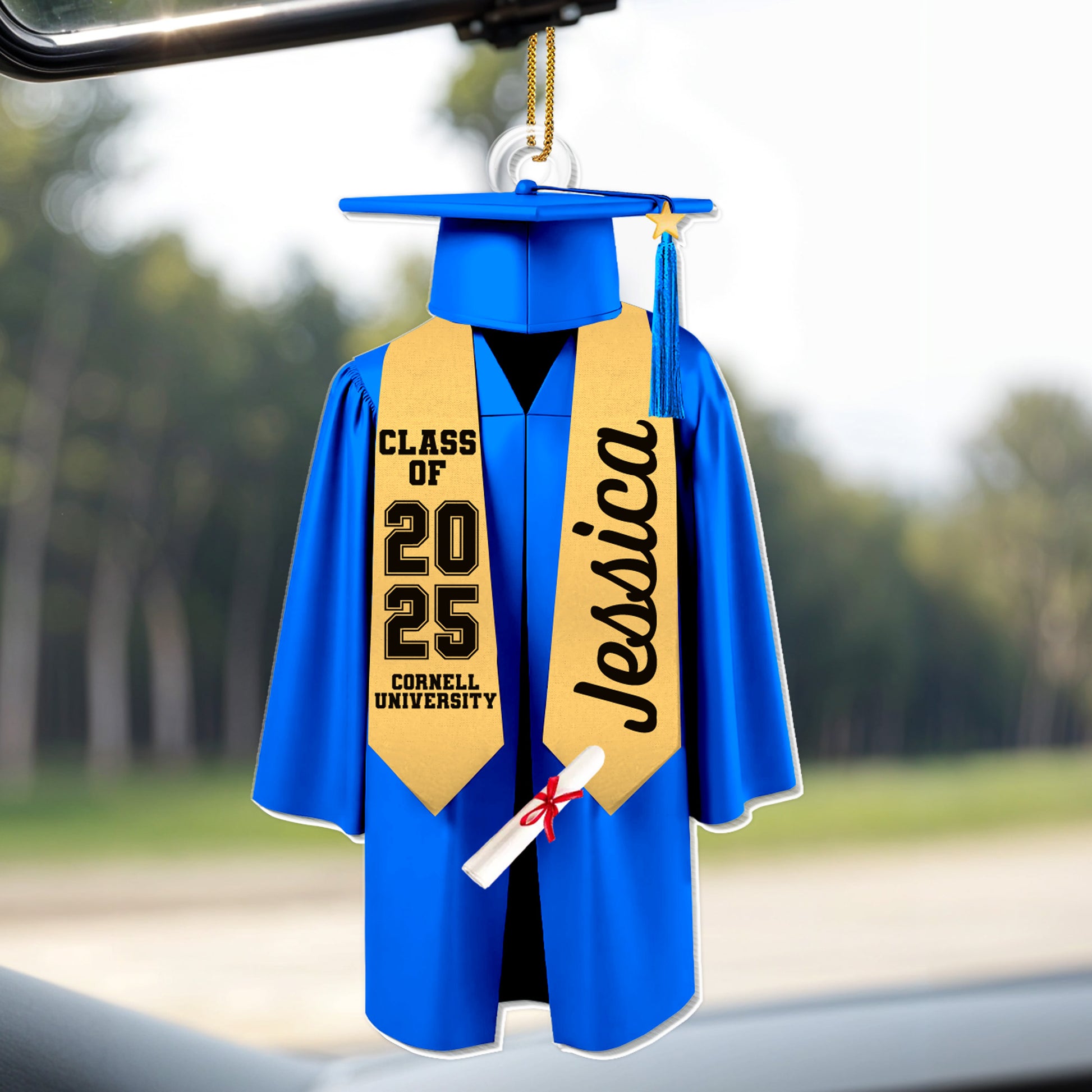 Class Of [Year], Celebrate Graduation With Custom Gown