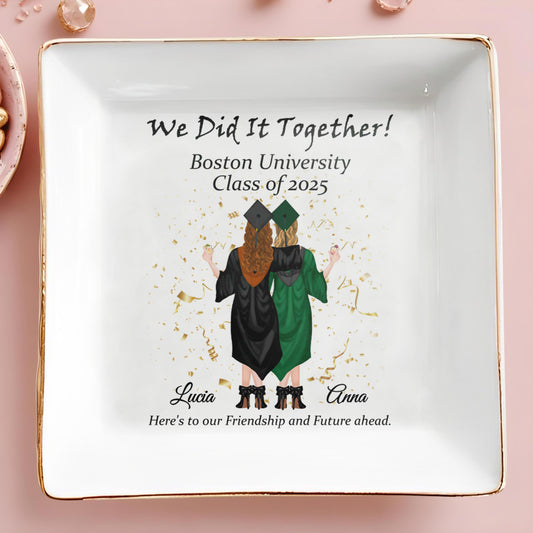 We Did It Together, Graduation Cap and Confetti