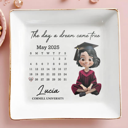 The Day A Dream Came True, Graduation Cap And Calendar