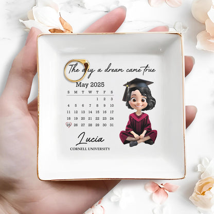 The Day A Dream Came True, Graduation Cap And Calendar