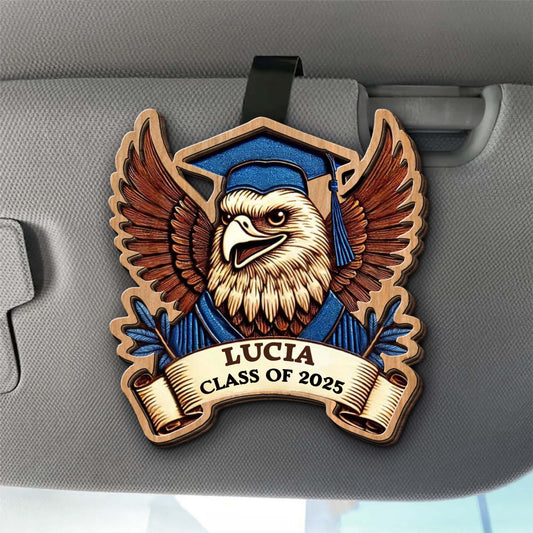 Celebrate Academic Achievements With This Graduation Eagle And Banner Design
