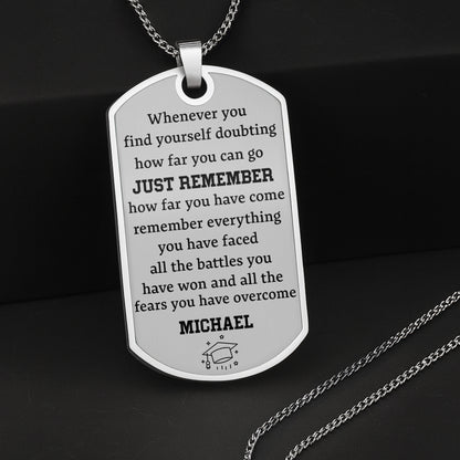Preserve Your Graduate Moment With A Custom Necklace