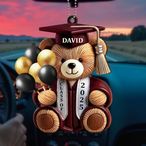 Celebrate Your Graduation With This Charming Teddy Bear Ornament