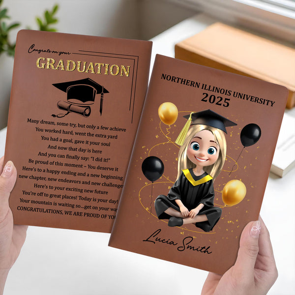 Northern Illinois University 2025, Graduation Cap and Balloons