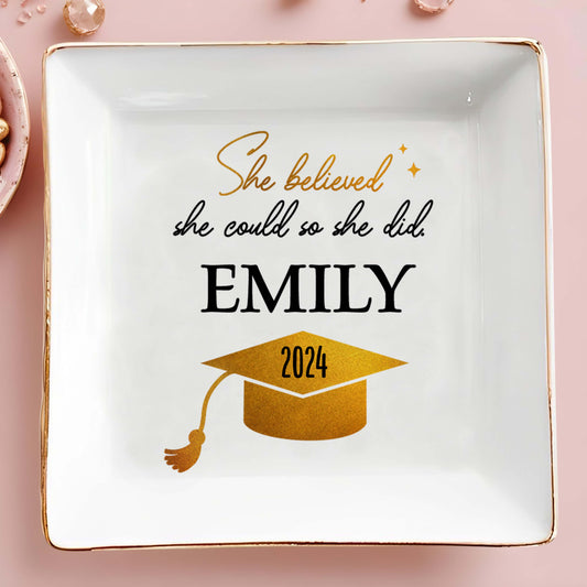 She Believed She Could So She Did, Graduation Cap