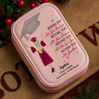 Behind You All Your Memories, Graduation Cap And Stars