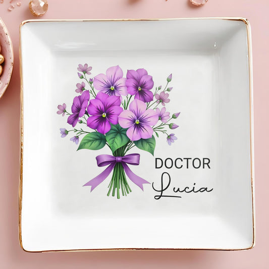 Celebrate Your Caring Spirit With This Floral Nurse-Inspired Design, Flowers And Ribbon