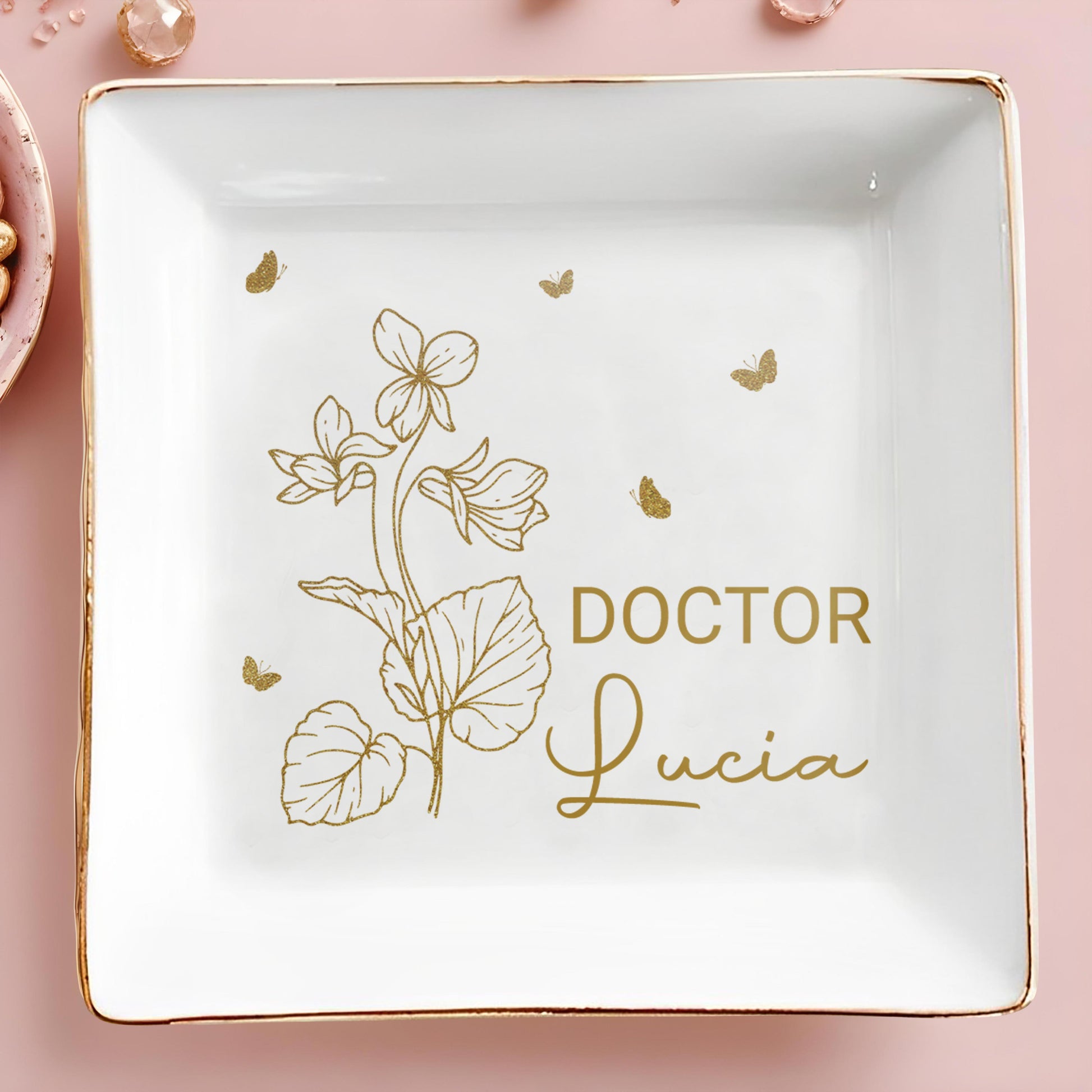 Nurse Lucia, Flowers and Butterflies