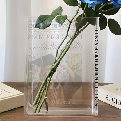 Happy Graduation Senior Class Special Edition Newspaper Vase