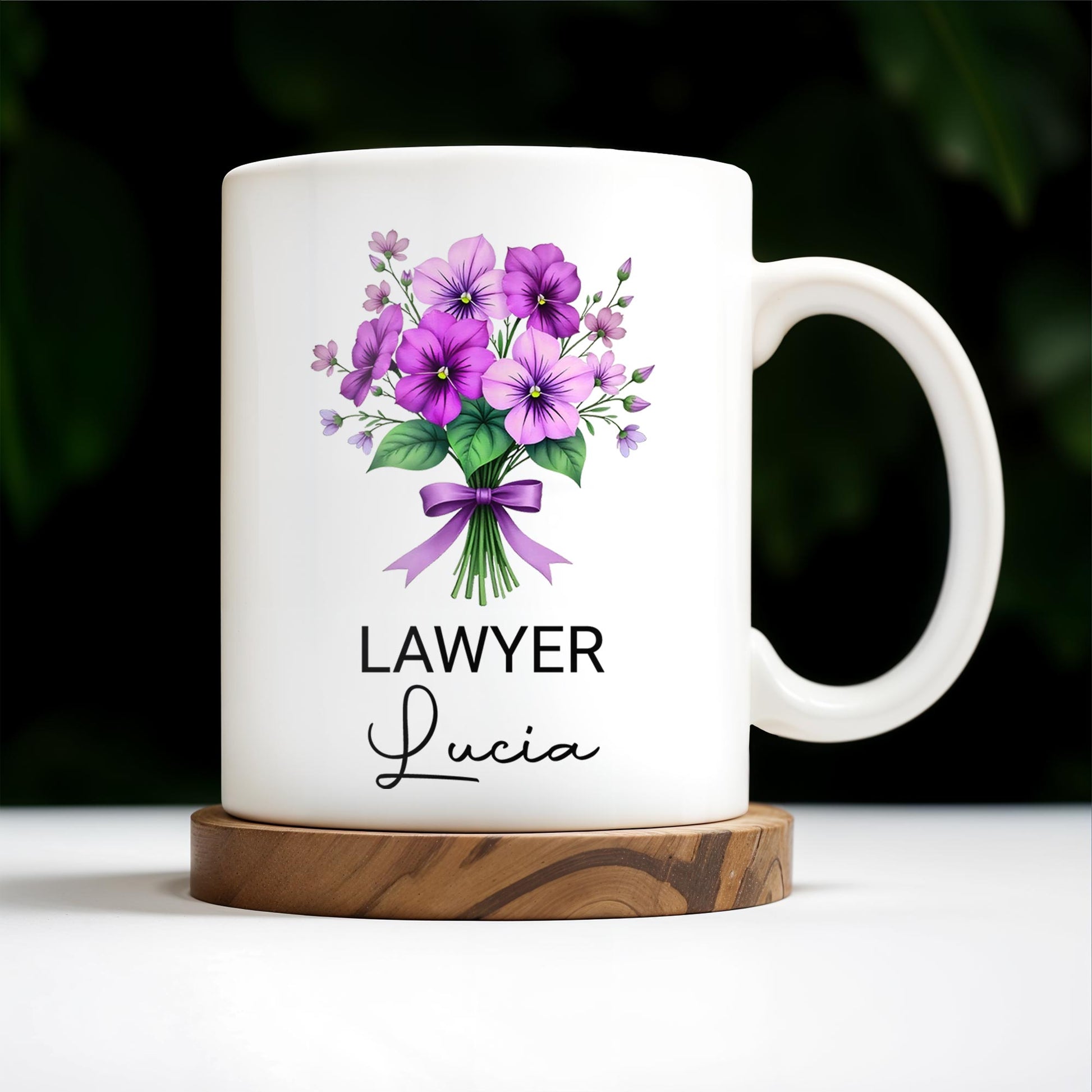 Brighten Your Day With A Bouquet Of Beautiful Purple Flowers