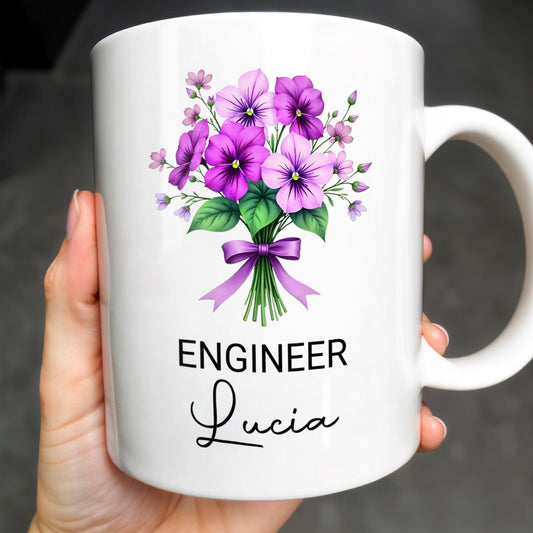 Brighten Your Day With A Bouquet Of Beautiful Purple Flowers