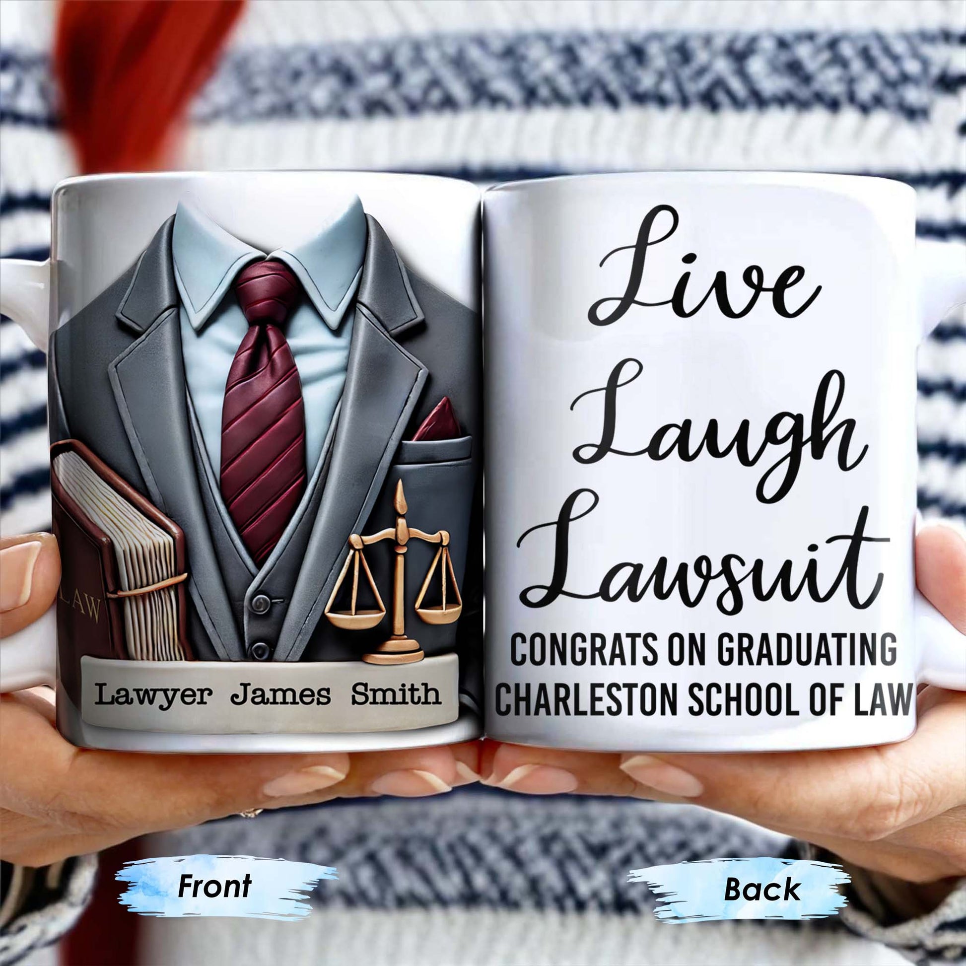 Live Laugh Lawsuit Congrats on Graduating Charleston School of Law