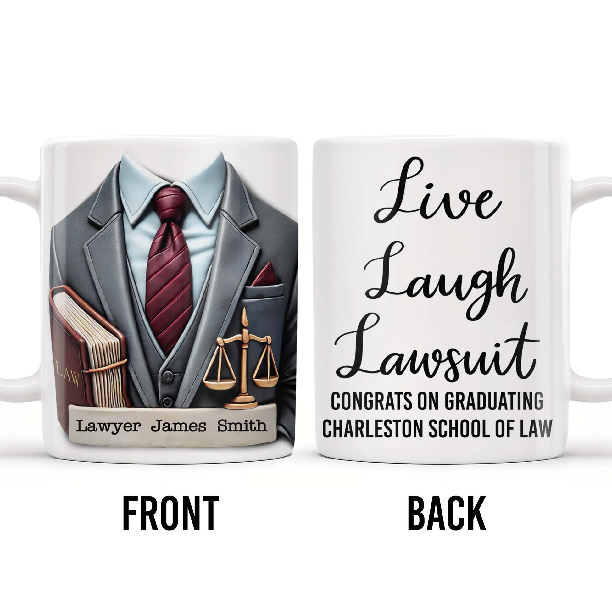 Live Laugh Lawsuit Congrats on Graduating Charleston School of Law