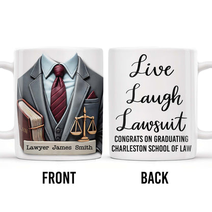 Live Laugh Lawsuit Congrats on Graduating Charleston School of Law