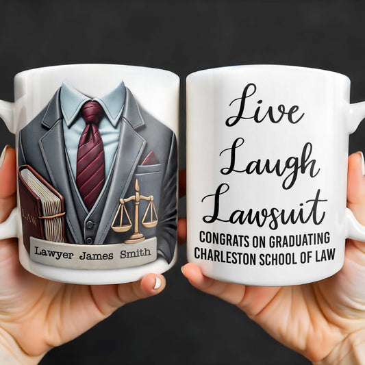 Live Laugh Lawsuit Congrats on Graduating Charleston School of Law