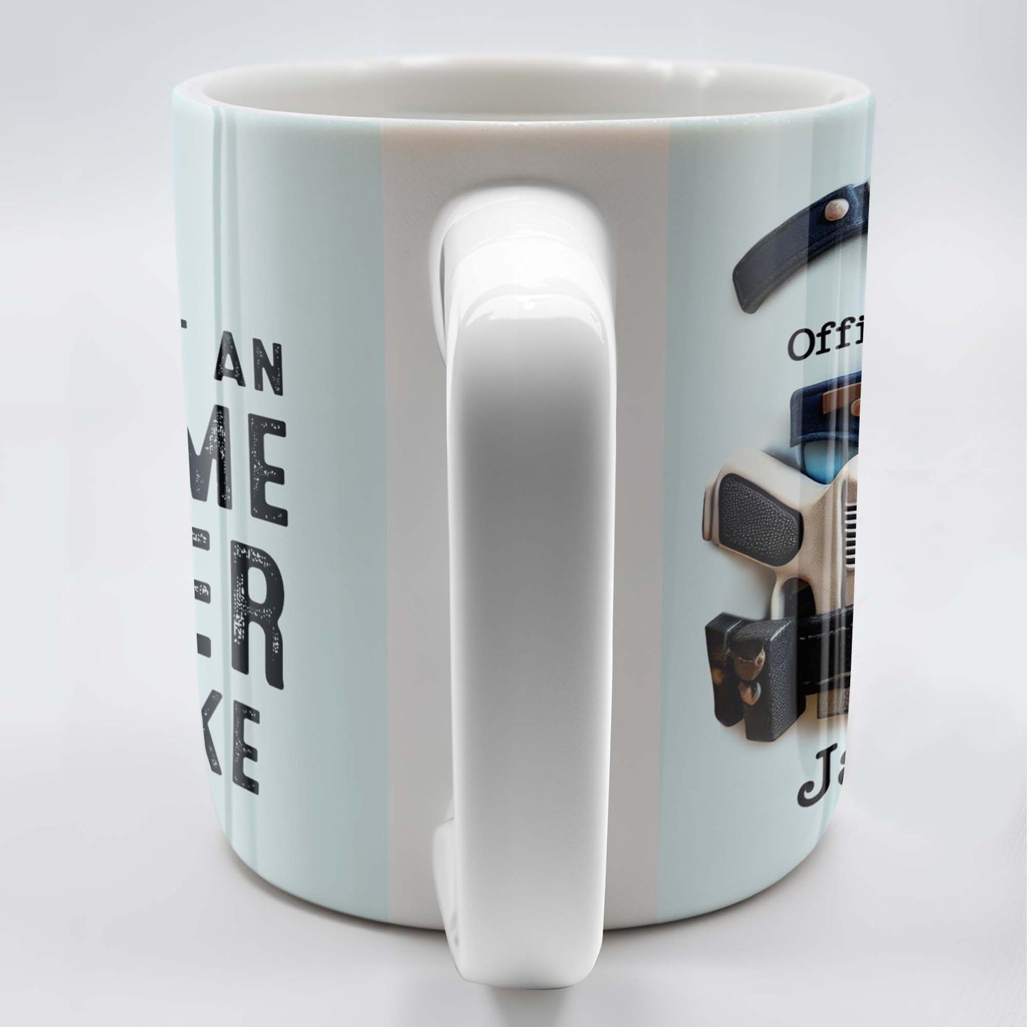 Voici à quoi ressemble un officier exceptionnel, Arrow - Tasse à café personnalisée - GRAD293_MG