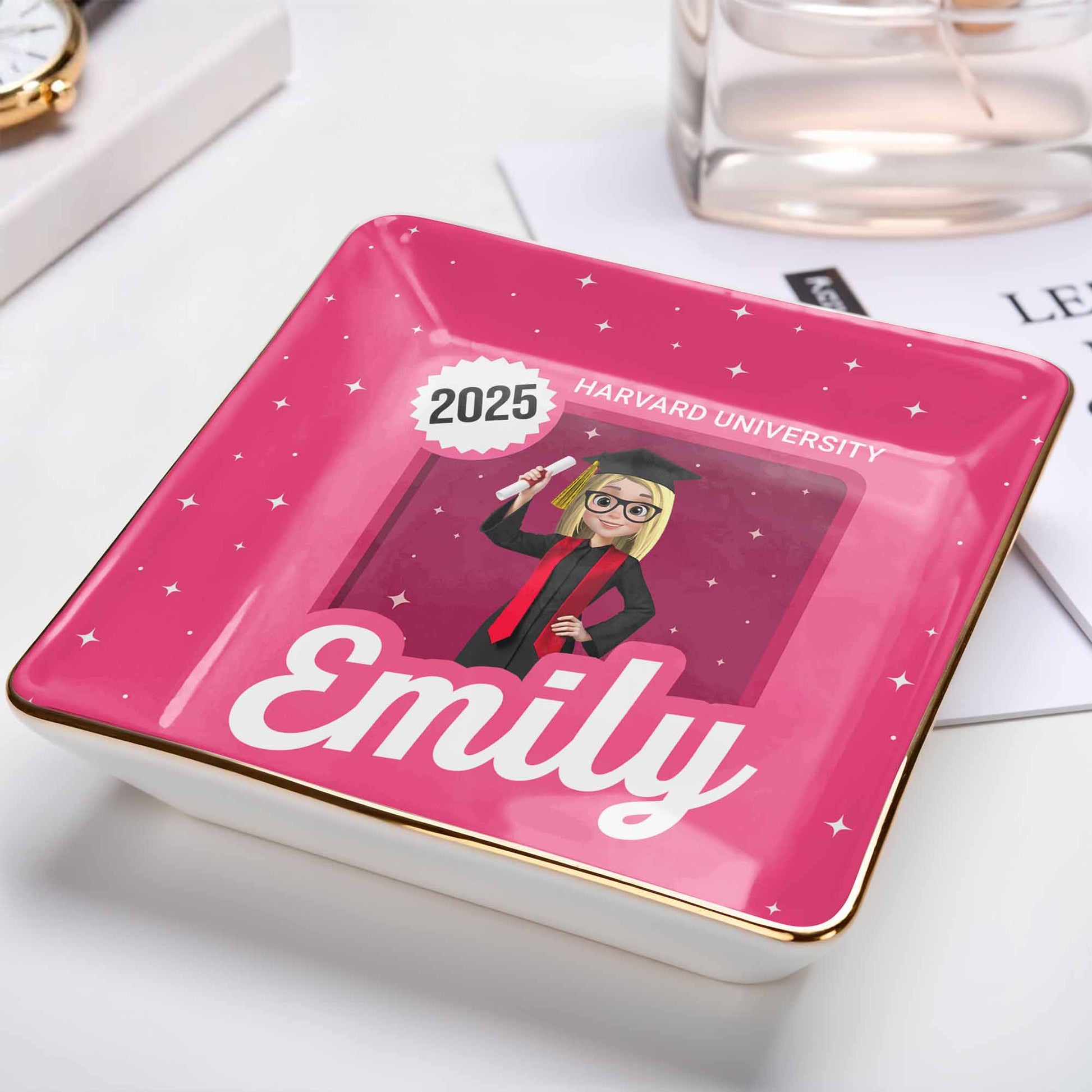 Celebrate Your Academic Achievements, Graduation Cap And Diploma