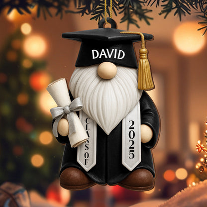 Celebrate Academic Achievements With Customizable Graduate Ornament