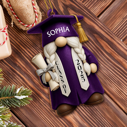 Celebrate Academic Achievements With Customizable Graduate Ornament