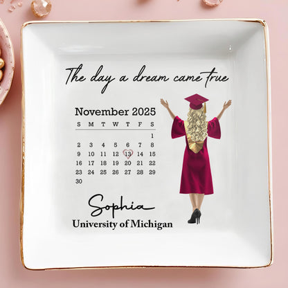 The Day A Dream Came True, Graduate With Cap