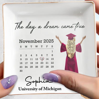 The Day A Dream Came True, Graduate With Cap