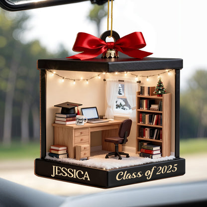 Celebrate Academic Achievements, Office Desk And Books