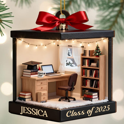 Celebrate Academic Achievements, Office Desk And Books