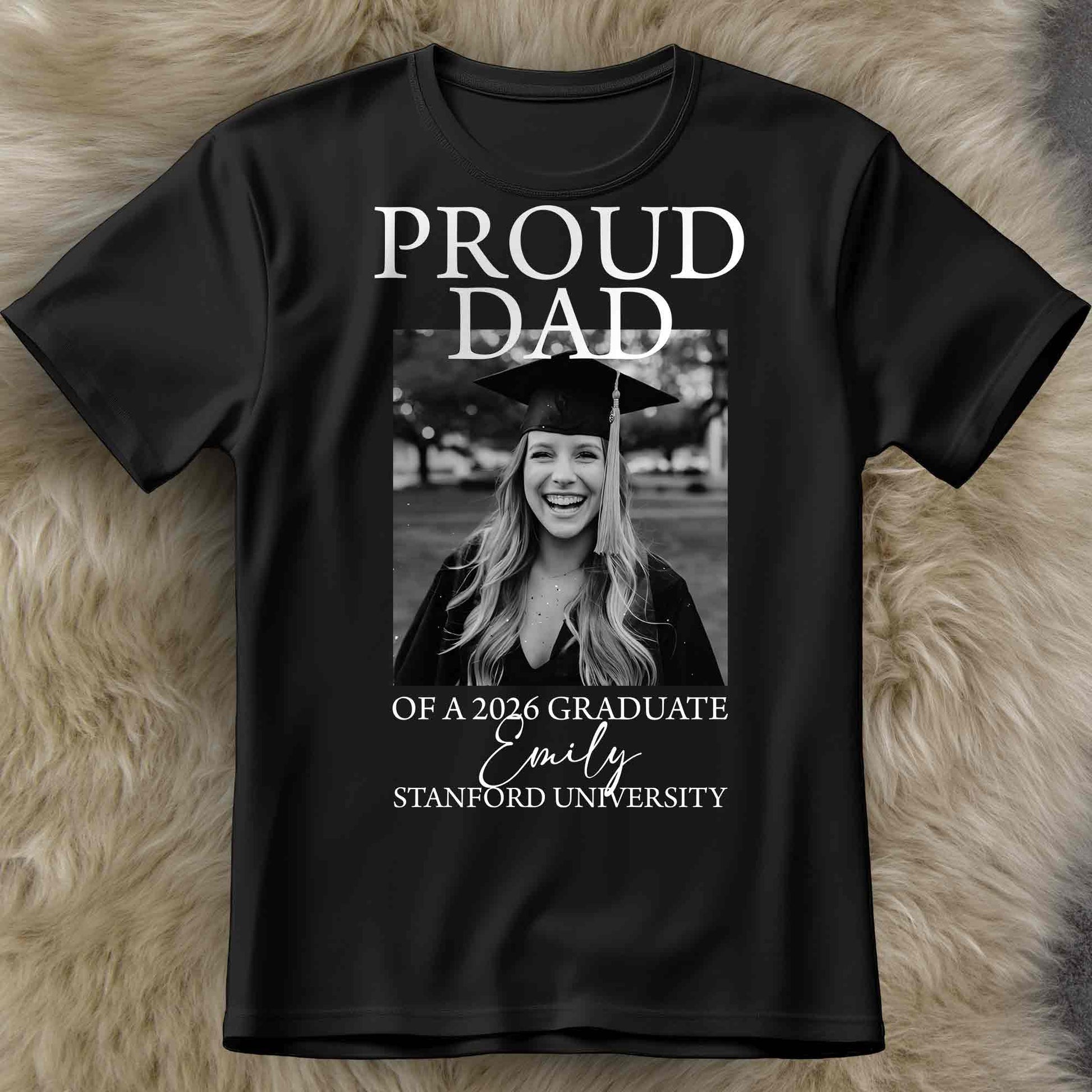 Proud Dad Of A Graduate Cap