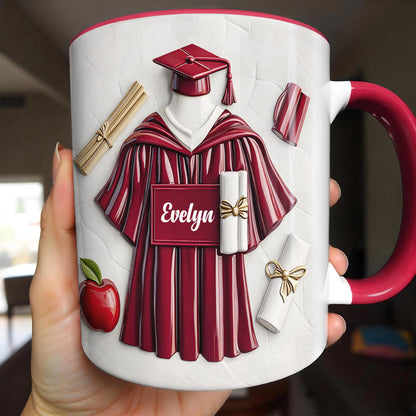 Celebrate Your Achievement Graduation Gown And Diploma Scroll