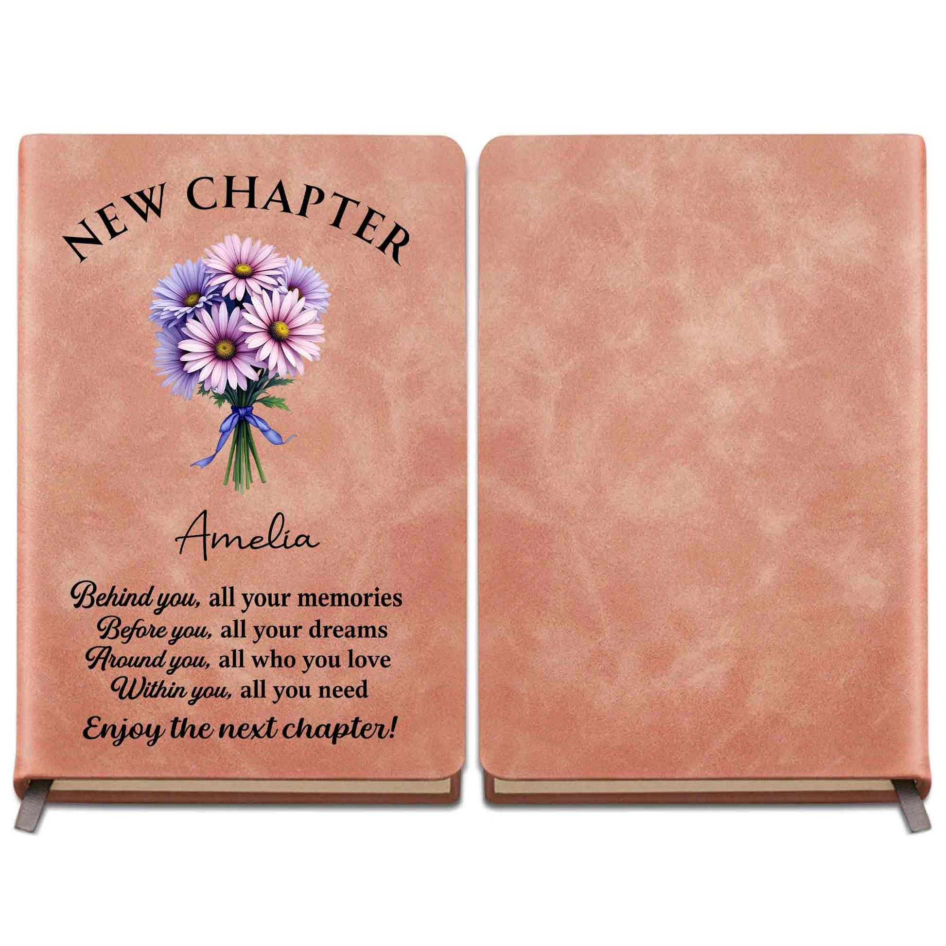 New Chapter Behind You All Your Memories Flower Bouquet