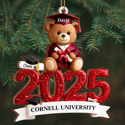 Celebrate Your Achievements With A Charming Graduation-Themed Ornament