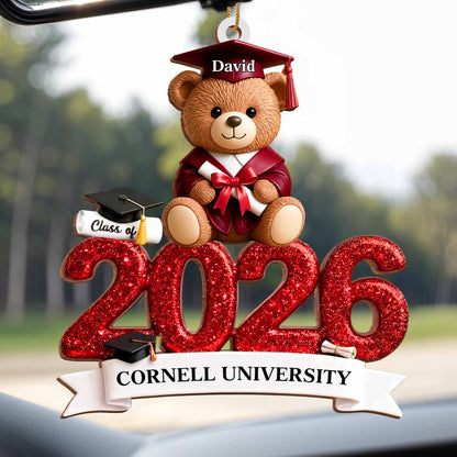 Celebrate Your Achievements With A Charming Graduation-Themed Ornament