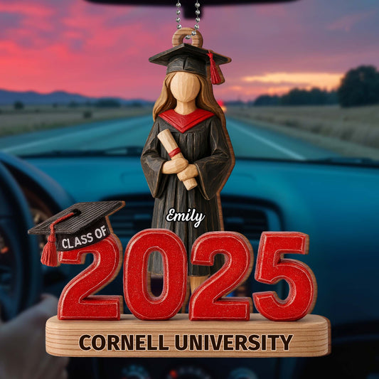 Celebrate Graduation With Custom Cap and Diploma Ornament