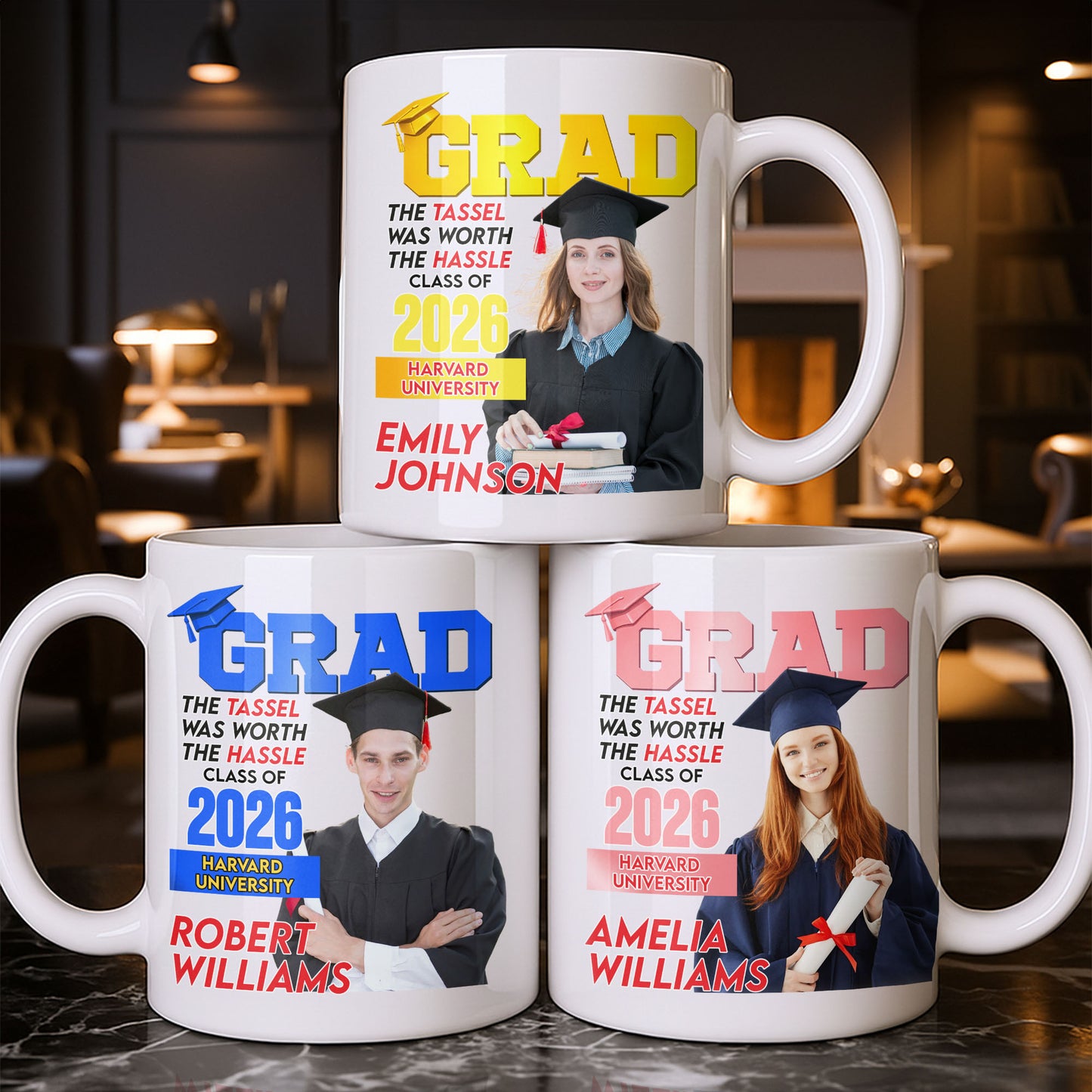 The Tassel Was Worth The Hassle Class Of [Year] Graduation Cap