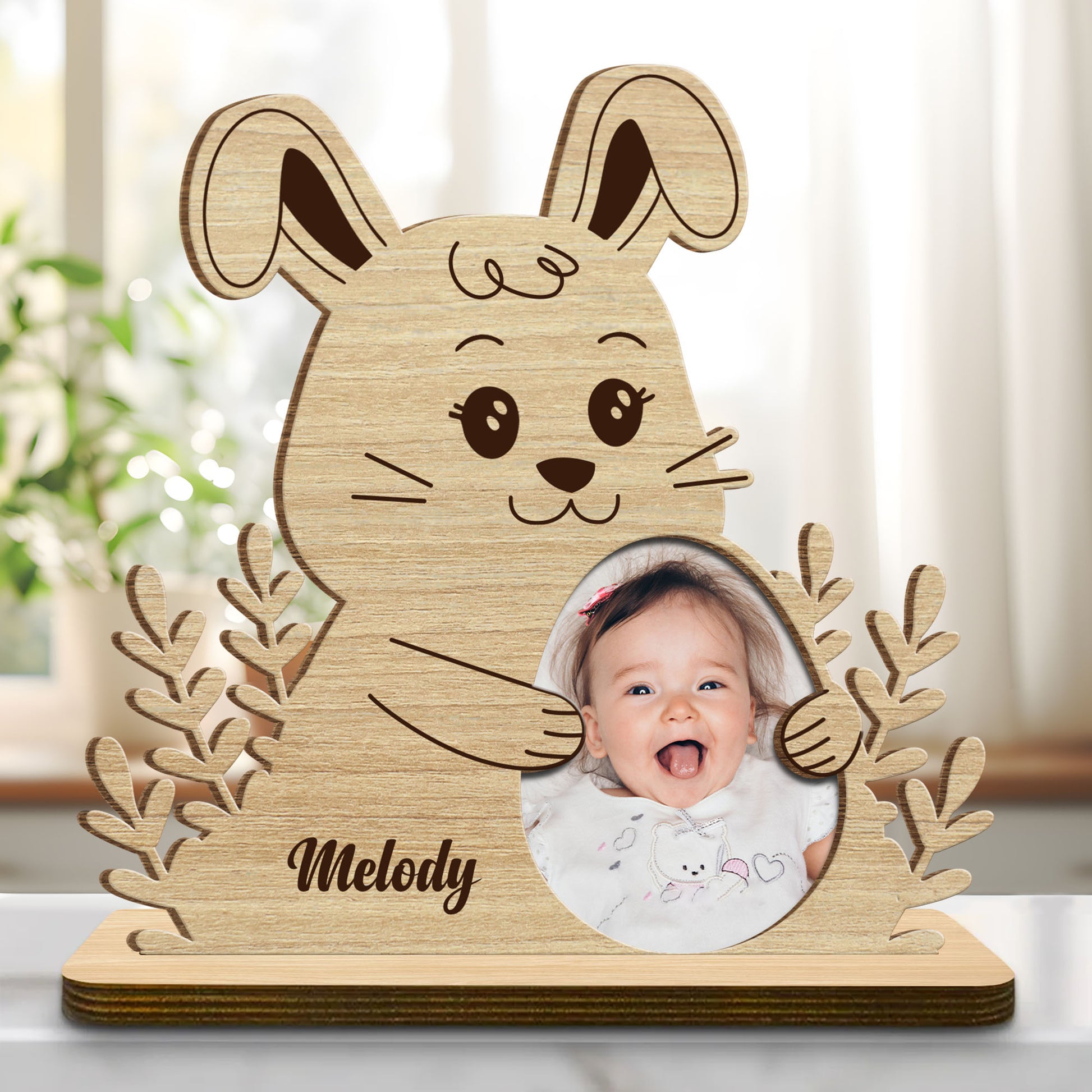 To Your Loved One's Name With All My Love, Rabbit Design
