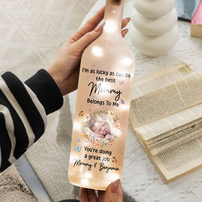 Best Mommy Belongs To Me With Flowers And Photo