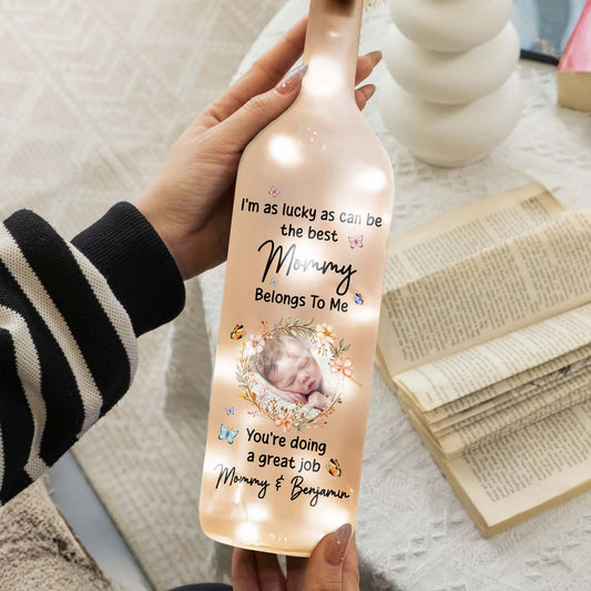 Best Mommy Belongs To Me With Flowers And Photo