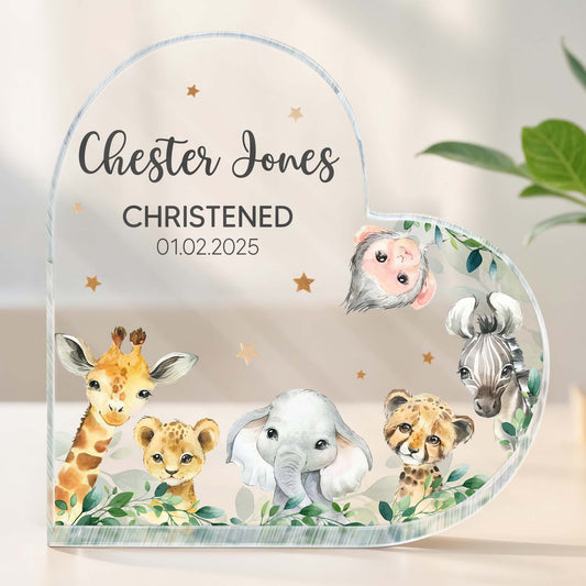 Chester Jones Christened 01.02.2025, Safari Animals